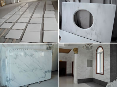 White marble series