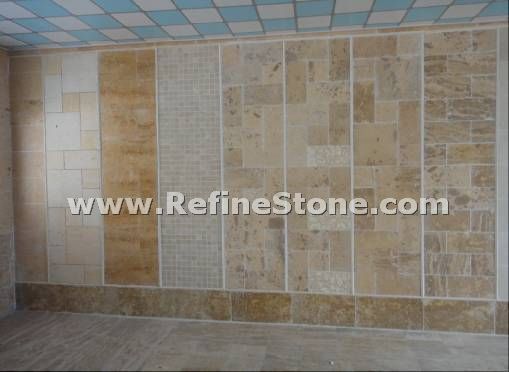 Limestone wall tile