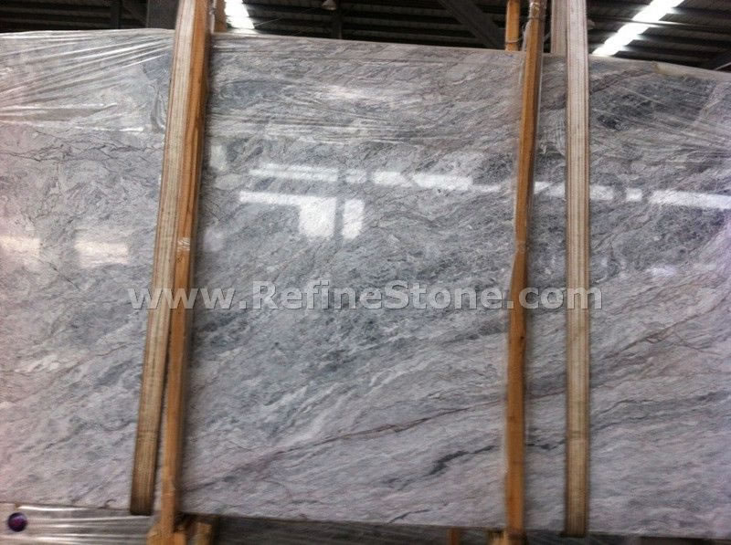 blue and grey marble slab