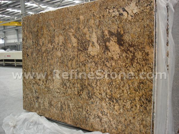 crystal gold granite slab-1