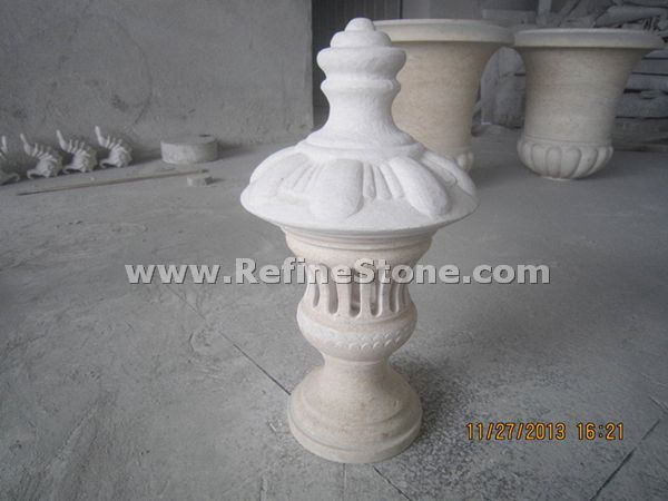 decorative garden stone flower pot