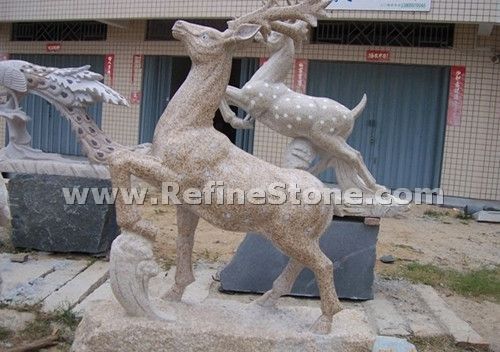 Deer sculpture