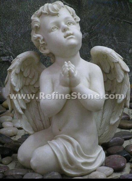 little angel marble statue