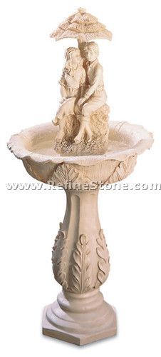 Country garden water features