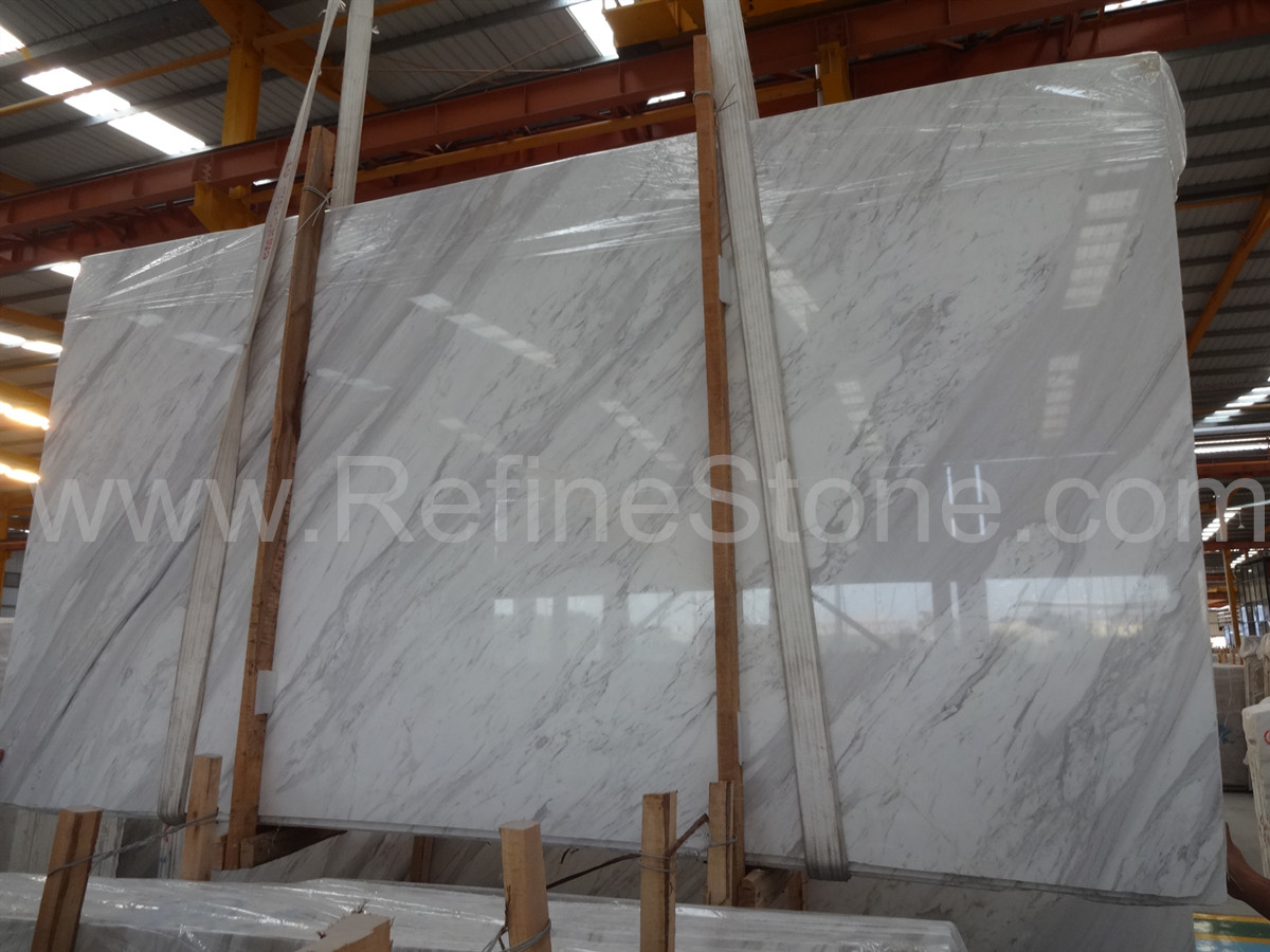 Volakas white marble