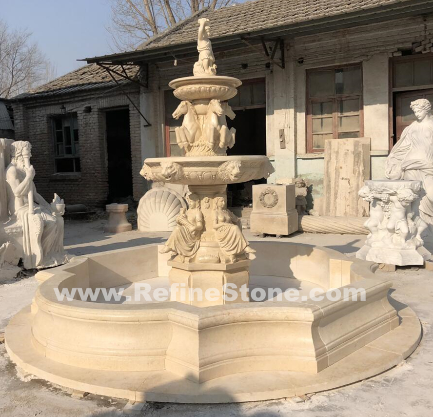 Natural Marble Stone fountain