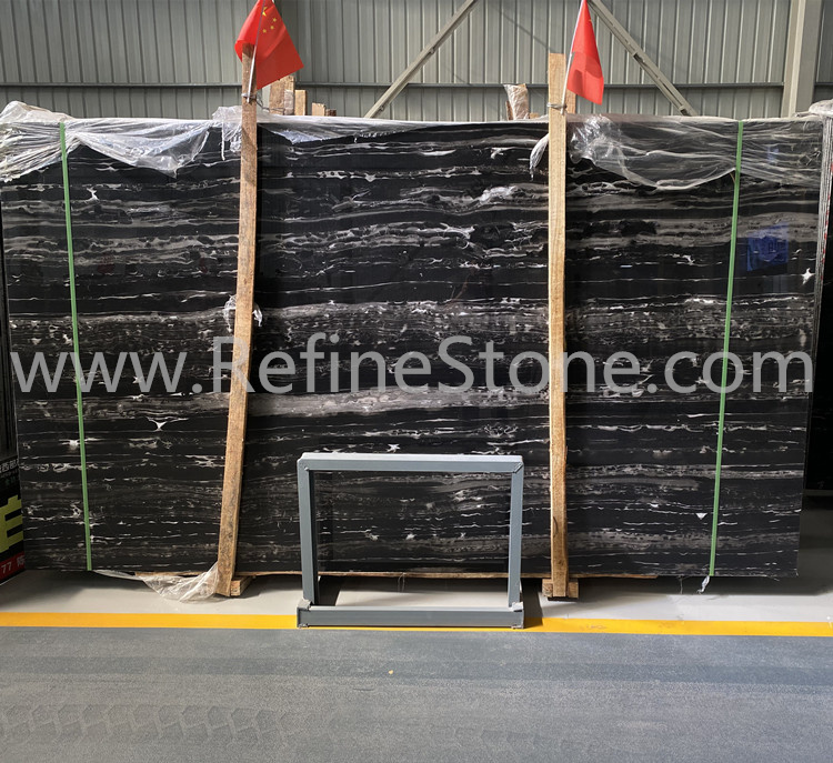 Silver dragon marble